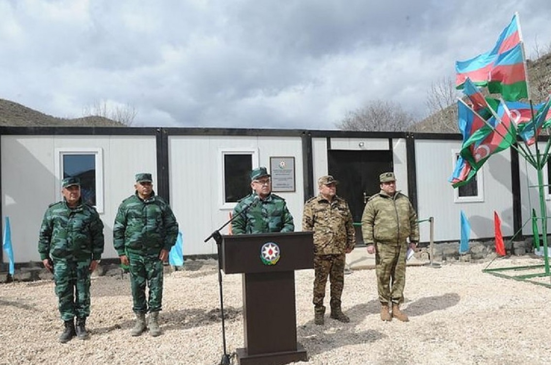 Ադրբեջանը Հայաստանի հետ սահմանին պետական սահմանապահ ծառայության նոր զորամաս է բացել