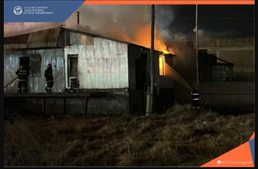 Հրդեհ Վանաձոր քաղաքում